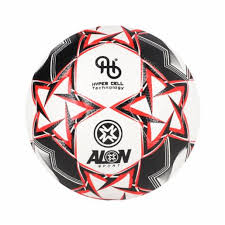 Pelota Fútbol Alon Sport Blanco/Negro/Rojo