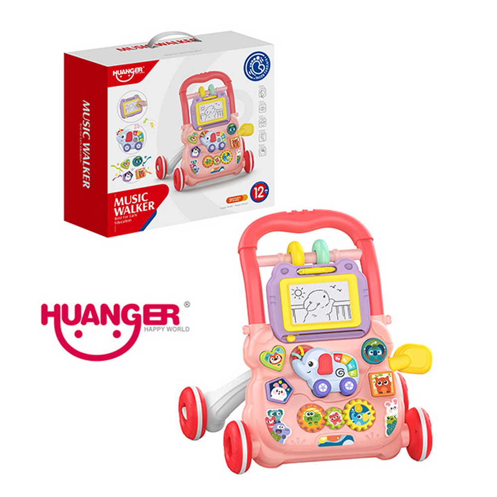 ANDADOR INFANTIL PINK CON PIZARRA